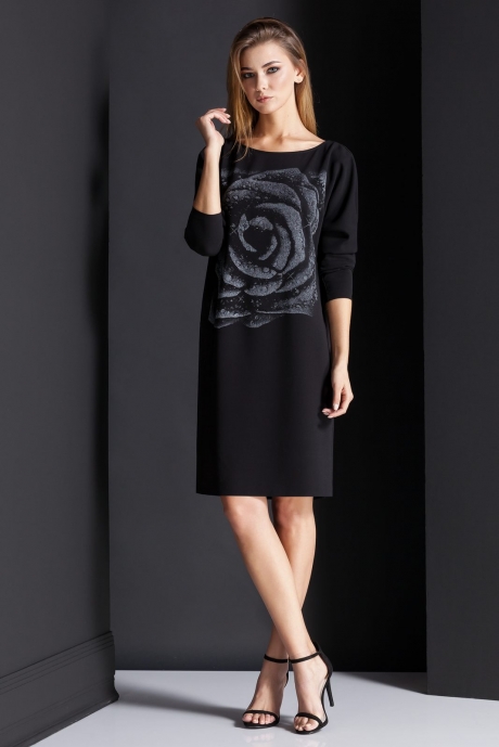 Вечернее платье Nova Line 5932 черный размер 42-52 #1
