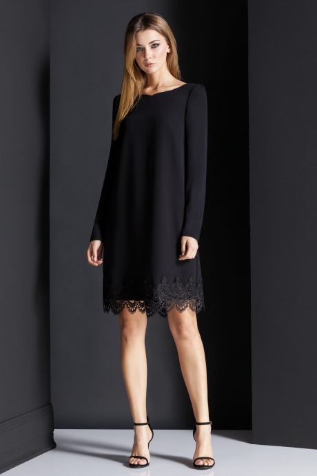Вечернее платье Nova Line 5943 черный размер 42-52 #1