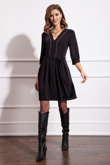 Платье Nova Line 50162 черный размер 42-52 #1