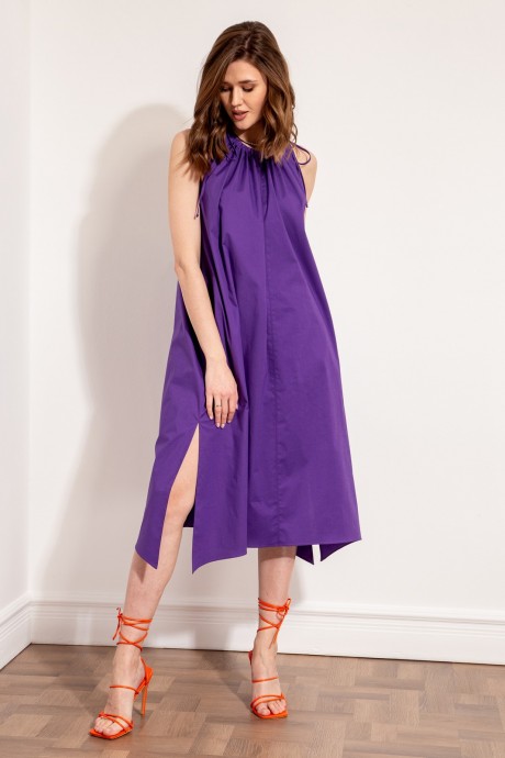 Платье Nova Line 50217 Фиолетовый размер 42-52 #1