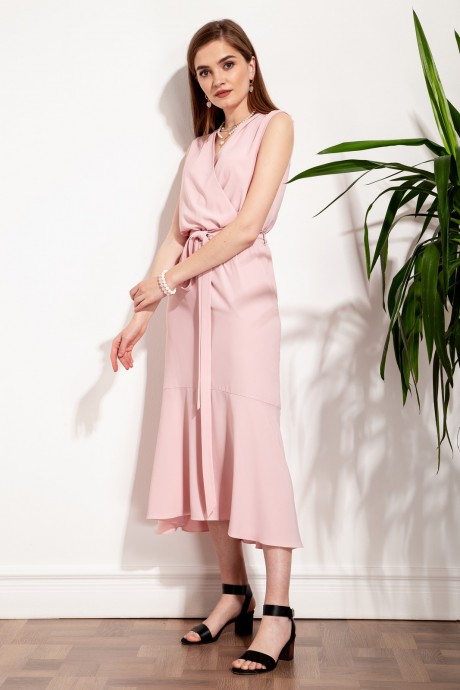 Платье Nova Line 50267 Пудрово-розовый размер 42-52 #2