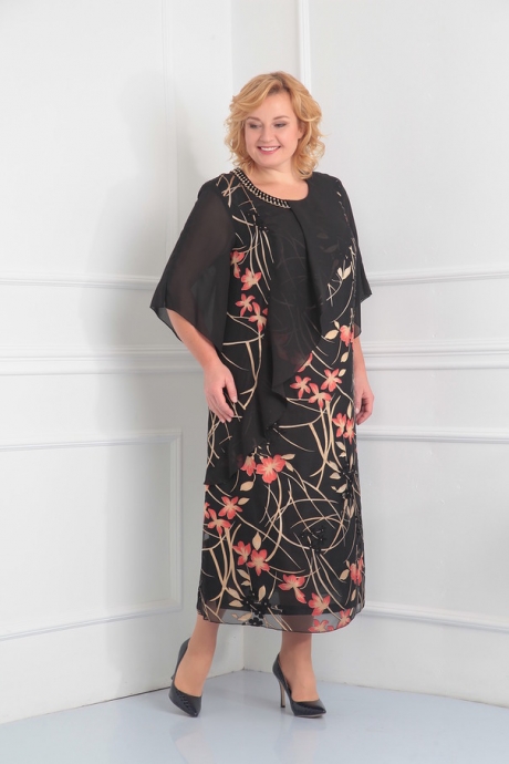 Вечернее платье ALGRANDA (Novella Sharm) 2825 размер 60-62 #2