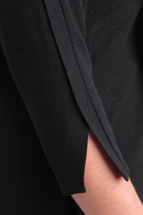 Вечернее платье ALGRANDA (Novella Sharm) 2924 чёрный размер 60-70 #3