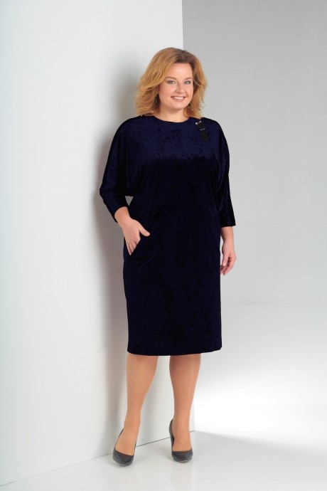 Вечернее платье ALGRANDA (Novella Sharm) 3148 -1 слива размер 58-64 #1