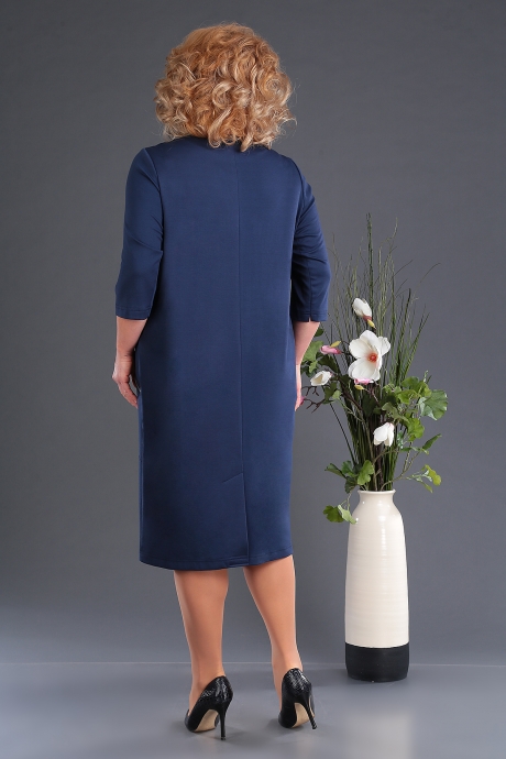 Платье ALGRANDA (Novella Sharm) 3380 синий размер 58-62 #3