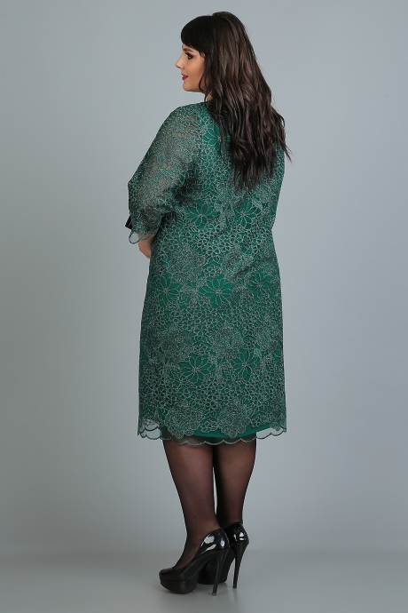 Вечернее платье ALGRANDA (Novella Sharm) 3391 изумруд размер 60-70 #2