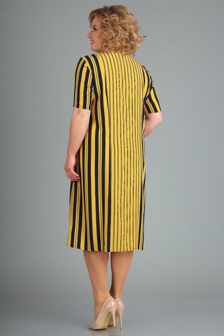 Платье ALGRANDA (Novella Sharm) 3510 жёлтый размер 60-74 #3