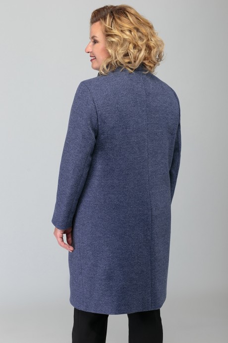 Пальто ALGRANDA (Novella Sharm) 3565 синий размер 60-70 #4