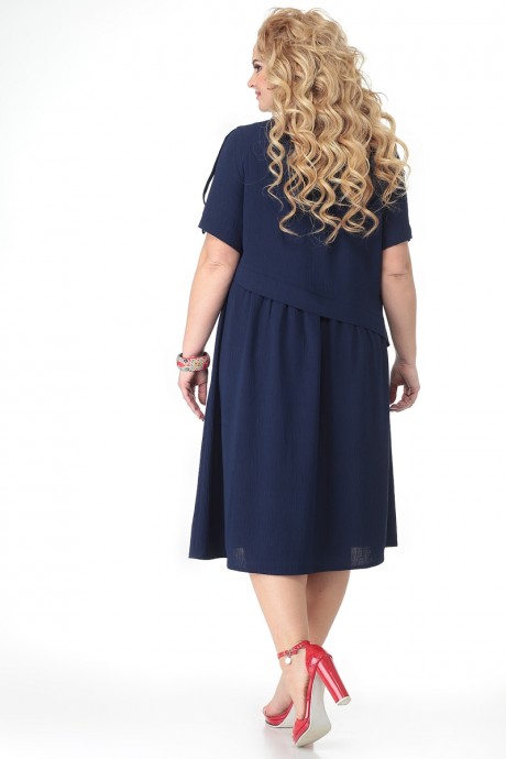 Платье ALGRANDA (Novella Sharm) 3696 синий размер 58-74 #3