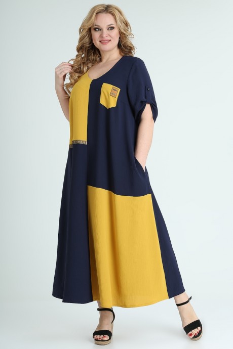 Платье ALGRANDA (Novella Sharm) 3686 -2 размер 54-76 #2