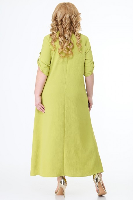 Платье ALGRANDA (Novella Sharm) 3686 -5-2 зелень размер 54-76 #3