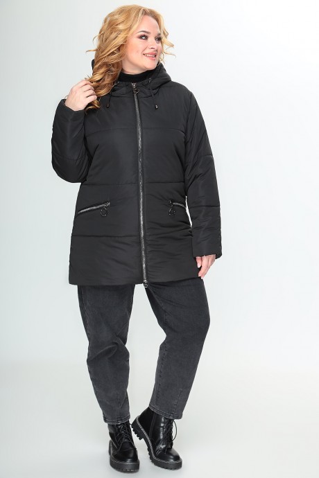 Куртка ALGRANDA (Novella Sharm) 3803 Черный размер 60-76 #2