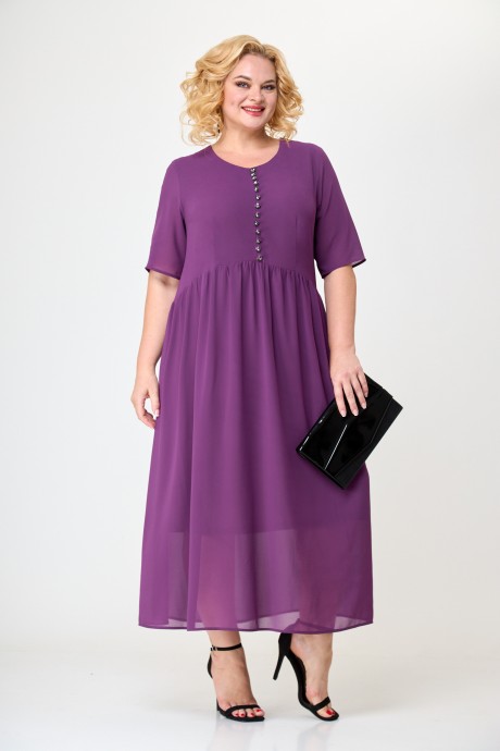 Платье ALGRANDA (Novella Sharm) 3883 -8-3 фиолетовый размер 60-70 #1