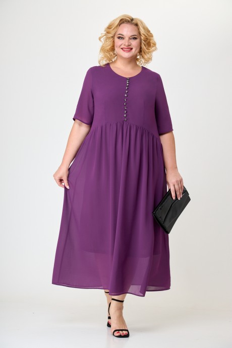 Платье ALGRANDA (Novella Sharm) 3883 -8-3 фиолетовый размер 60-70 #2
