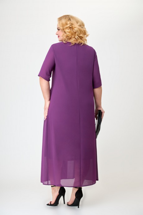 Платье ALGRANDA (Novella Sharm) 3883 -8-3 фиолетовый размер 60-70 #4