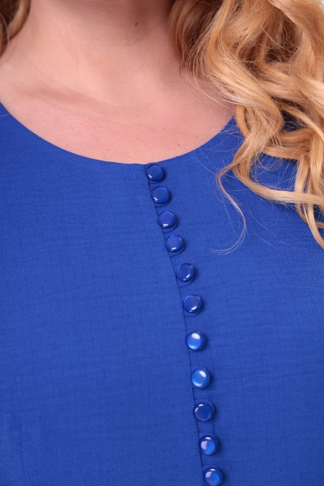 Платье ALGRANDA (Novella Sharm) 3896 -5 синий размер 60-70 #5