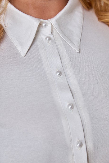 Рубашка ALGRANDA (Novella Sharm) 3908 белый размер 54-58 #3