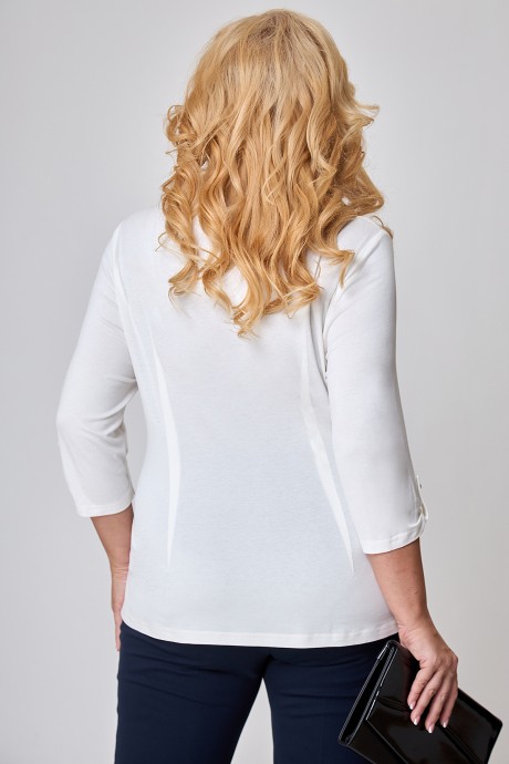 Рубашка ALGRANDA (Novella Sharm) 3908 белый размер 54-58 #5