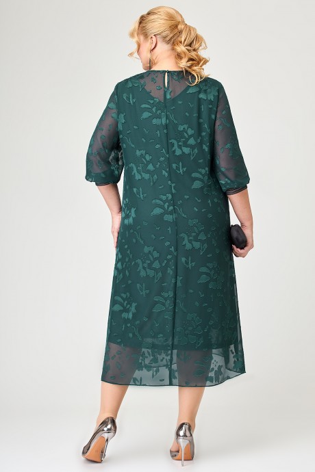 Вечернее платье ALGRANDA (Novella Sharm) 3836-4 изумруд размер 60-70 #8