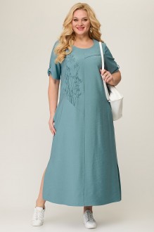 Платье ALGRANDA (Novella Sharm) A3877 -С голубой #1