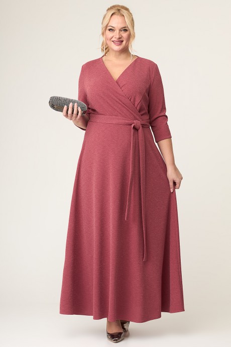 Платье ALGRANDA (Novella Sharm) 3905 -3 терракот размер 54-56 #4