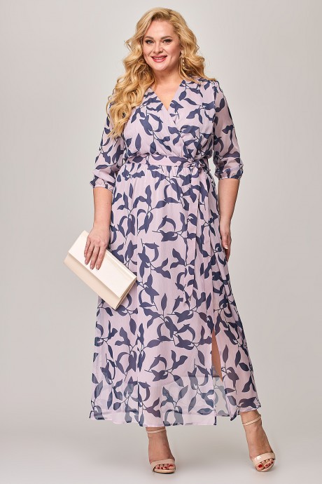 Платье ALGRANDA (Novella Sharm) A3832 -3 бледно-розовый размер 54-66 #2