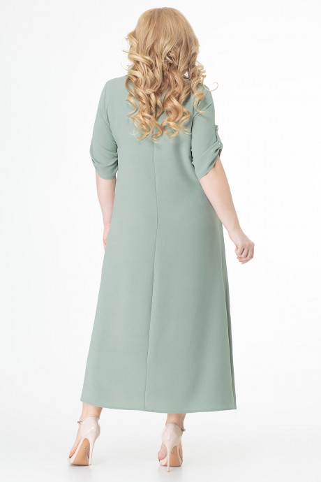 Платье ALGRANDA (Novella Sharm) А3686 -6 олива размер 58-66 #3