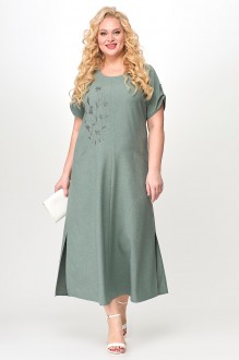 Платье ALGRANDA (Novella Sharm) 3838-4 хаки #1