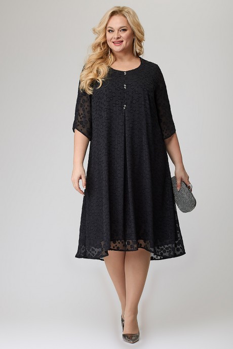 Платье ALGRANDA (Novella Sharm) A3848 черный размер 60-66 #1