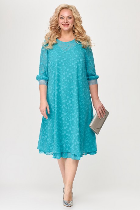 Вечернее платье ALGRANDA (Novella Sharm) A3814 -2-6 голубой размер 60-68 #1