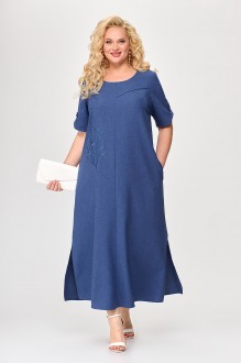 Платье ALGRANDA (Novella Sharm) A3877 -5 синий #1