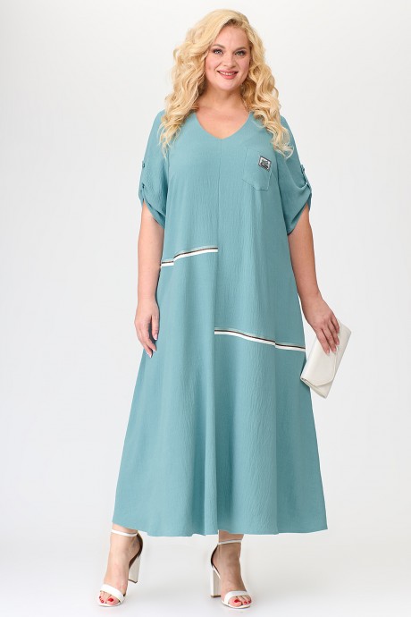 Платье ALGRANDA (Novella Sharm) A3686 -6-С голубой размер 68-74 #2