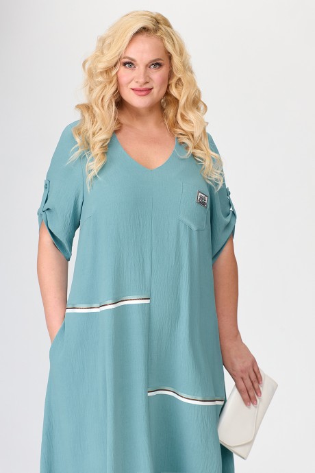 Платье ALGRANDA (Novella Sharm) A3686 -6-С голубой размер 68-74 #3