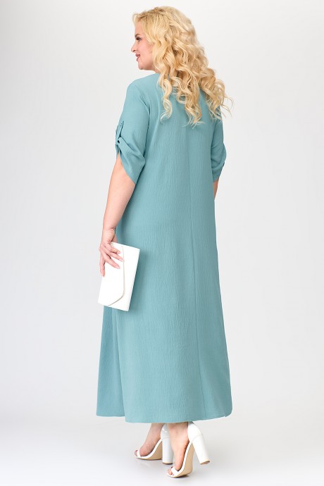 Платье ALGRANDA (Novella Sharm) A3686 -6-С голубой размер 68-74 #6