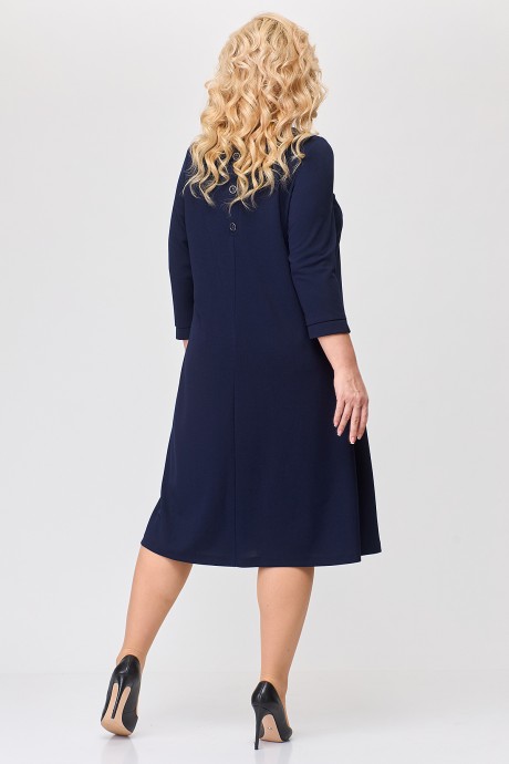 Платье ALGRANDA (Novella Sharm) A3948 -1-С темно-синий размер 56-64 #7