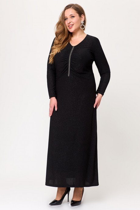 Платье ALGRANDA (Novella Sharm) A3959 черный размер 54-64 #1