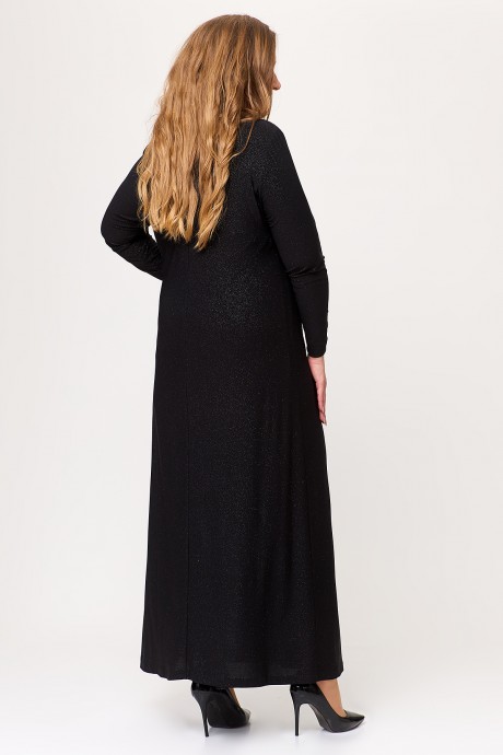 Платье ALGRANDA (Novella Sharm) A3959 черный размер 54-64 #6