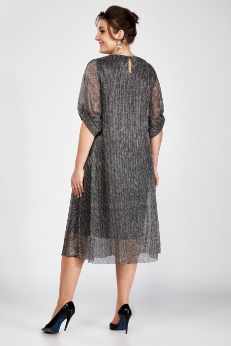 Вечернее платье ALGRANDA (Novella Sharm) А3958 -1 серый размер 62-70 #4