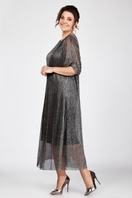 Вечернее платье ALGRANDA (Novella Sharm) А3958 -А-1 серый размер 64-70 #4
