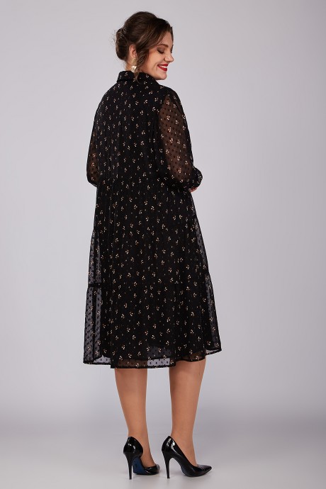 Платье ALGRANDA (Novella Sharm) A3967 черный размер 56-60 #7