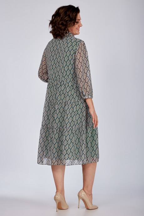 Платье ALGRANDA (Novella Sharm) A3967 -2 мультиколор размер 56-66 #5