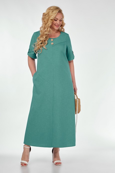 Платье ALGRANDA (Novella Sharm) A3984 -4 бирюзовый размер 54-74 #2