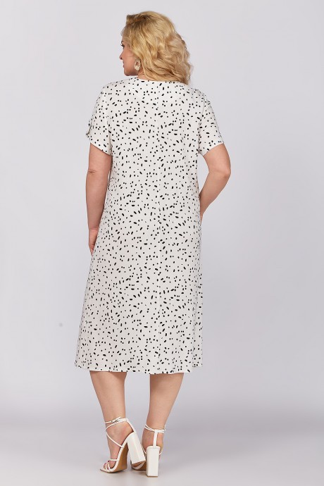 Платье ALGRANDA (Novella Sharm) A3990 молочный размер 58-66 #4