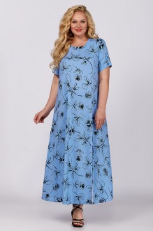 Платье ALGRANDA (Novella Sharm) A3992 -С голубой #1