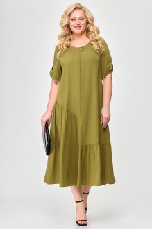 Платье ALGRANDA (Novella Sharm) A3730 -4-2 хаки #1