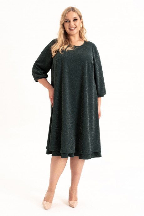 Вечернее платье ALGRANDA (Novella Sharm) А4109 -4 изумруд размер 60-74 #2