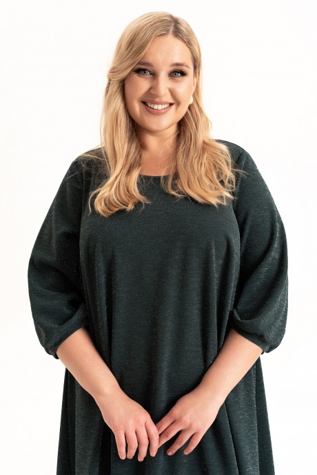 Вечернее платье ALGRANDA (Novella Sharm) А4109 -4 изумруд размер 60-74 #3