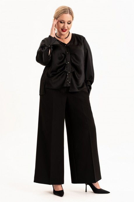 Костюм/комплект ALGRANDA (Novella Sharm) A4113 двойка черный размер 54-66 #1