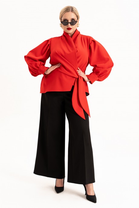 Костюм/комплект ALGRANDA (Novella Sharm) A4114 двойка красный,черный размер 56-68 #1