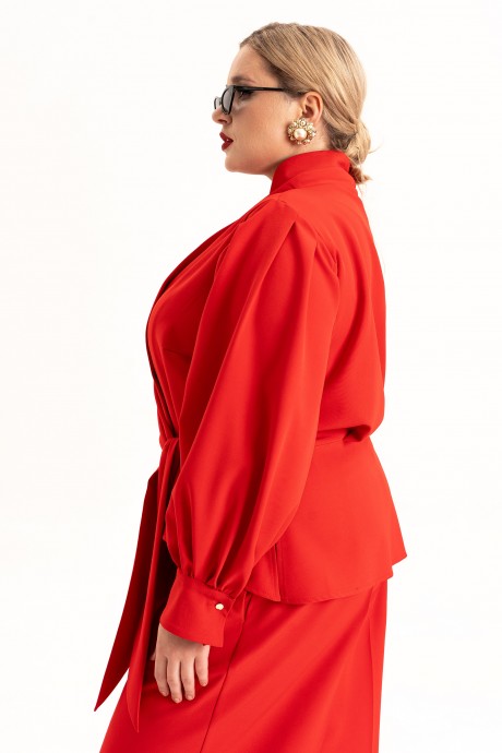 Костюм/комплект ALGRANDA (Novella Sharm) A4114 -3 двойка красный размер 56-68 #5